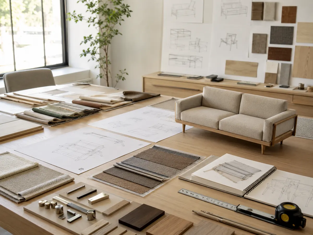 Furniture development and design worktable